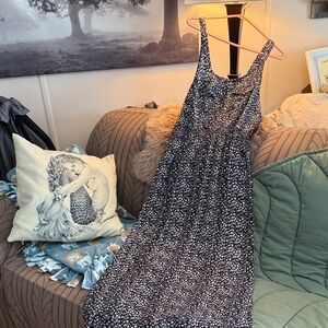 imPRESS Black and White  Print Maxi Dress